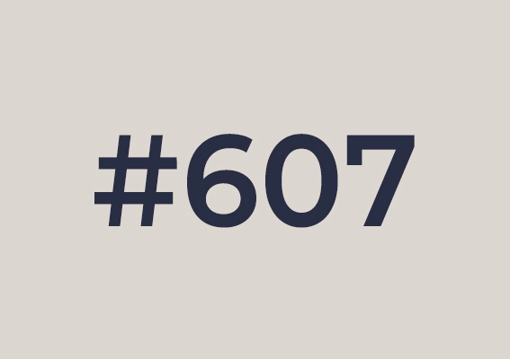 #607 